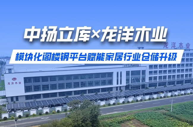 案例分享丨中扬立库×龙洋木业模块化阁楼钢平台赋能家居行业仓储升级